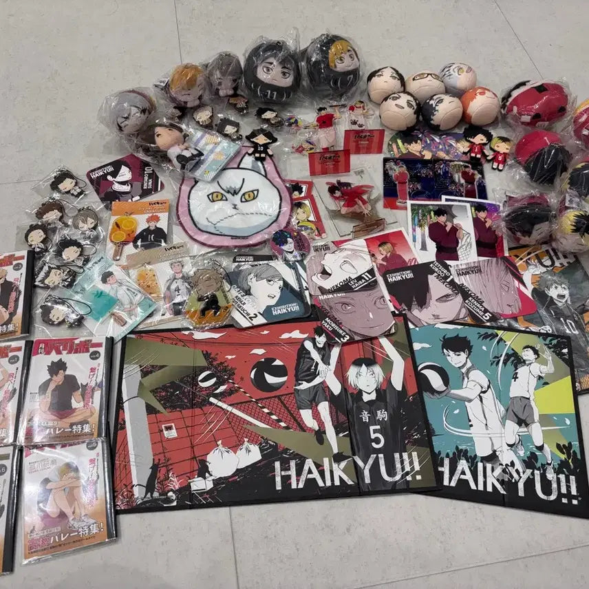 [BUNJANG] Haikyuu!! Goods Bundle Set / 하이큐 굿즈 일괄 16.5