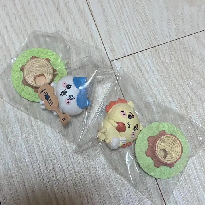 [BUNJANG] Chiikawa Hachware &amp; Shisa Figure Set / 치이카와 초코에그 하치와레 시사 피규어