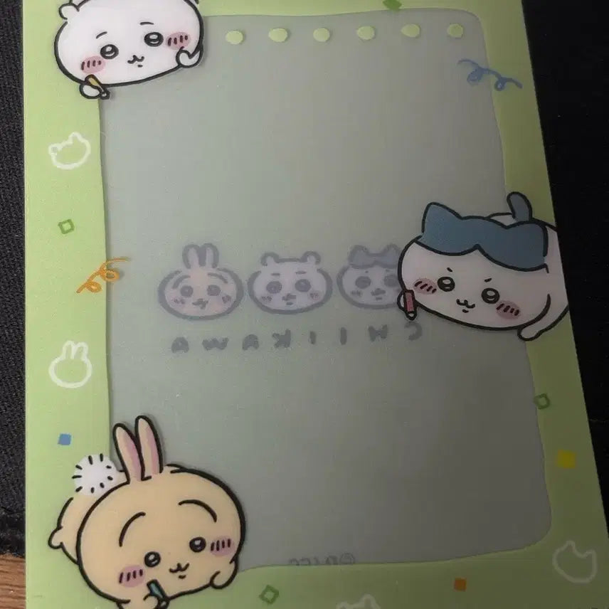 [BUNJANG] Munjakwi Café POB Photocard Holder / 먼작귀 팝퍼블 포토카드 특전