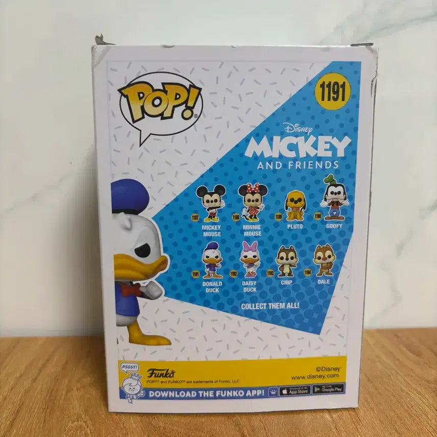 [BUNJANG] Funko Pop Disney Donald Duck Figure / 펀코 팝 디즈니 도날드 덕
