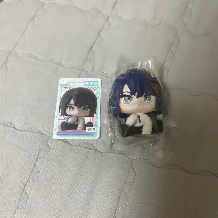 [BUNJANG] GFRIEND Eunha Sitting Figure / 괴담출근 괴출 은하제 모두앉아 피규어 (카드 ㅇ)