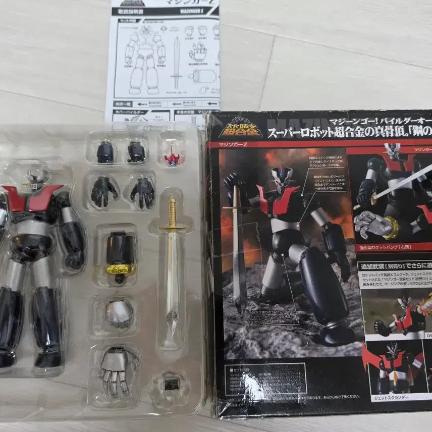 [BUNJANG] Super Robot Chogokin Mazinger Z Weapon Set Bundle / 슈퍼로봇 초합금 마징가 Z, 무장 세트 일괄 판매합니다