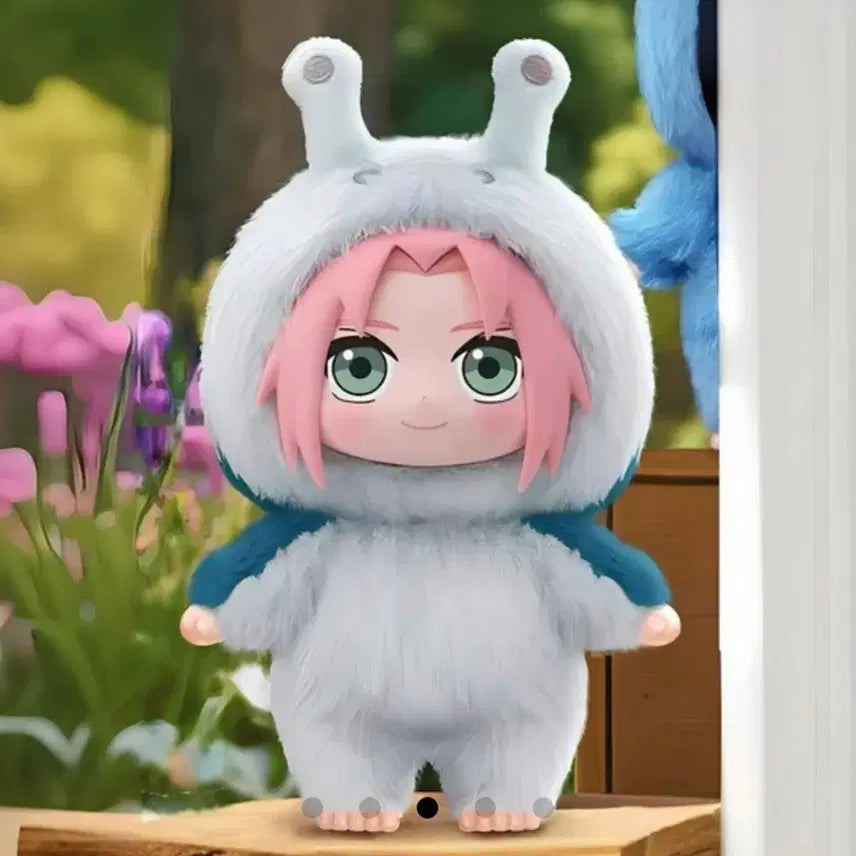 [BUNJANG] EAKI Naruto Shippuden Plush Keychain - Tsunade (Sakura) / 미개봉 / EAKI 탑토이 정품 나루토 질풍전 키링 인형 나부부 (사쿠라)