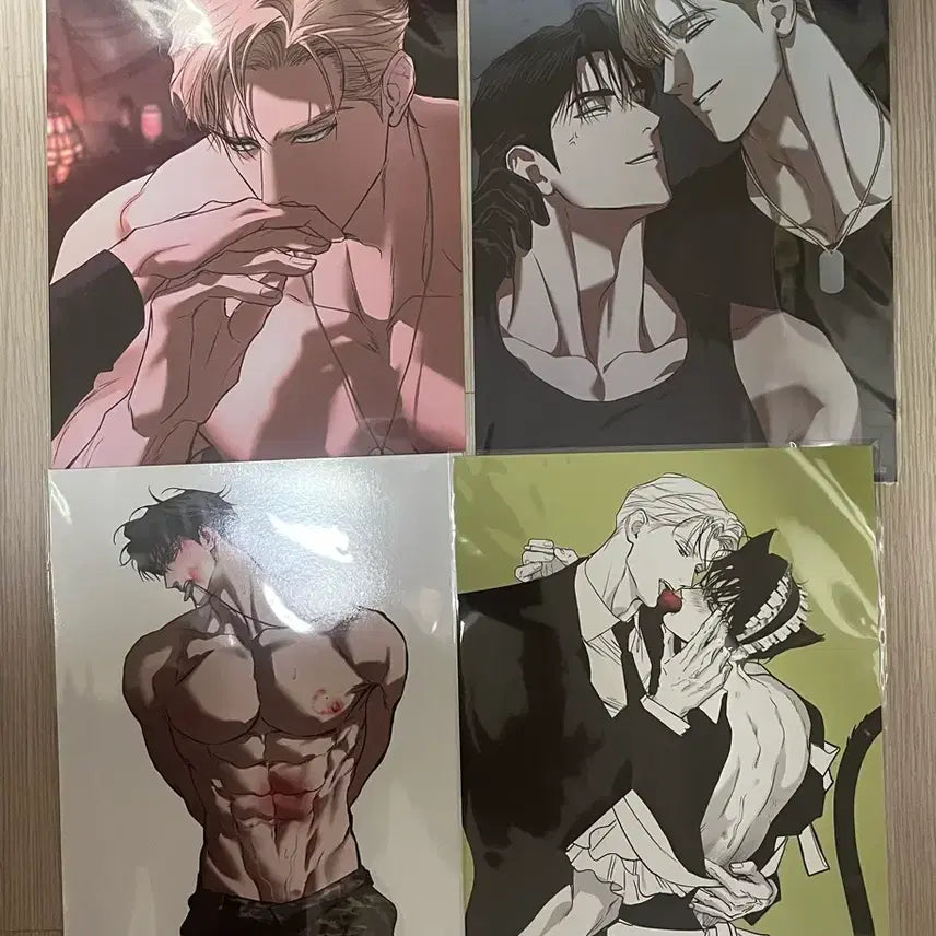 [BUNJANG] MOMOPAL Flash Light PLA 4 Poster Bundle Set / 모펀 플래시 라이트 플라 5만원 특전 포스터 4장 일괄
