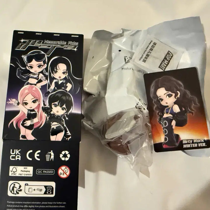 [BUNJANG] Pop Mart Aespa Memorable Fix Series Figure / 팝마트 에스파 메모러블 픽스 시리즈 피규어