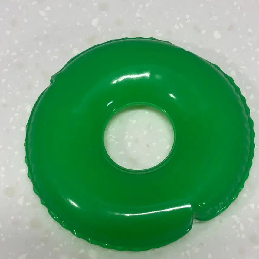 [BUNJANG] Baby Duck Floatie Prop - Green / 인형 누이 소품 아기 오리 튜브 초록색