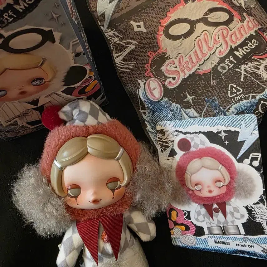 [BUNJANG] Skullpanda Mask Off Off Mode Collectible Figure / 스컬판다 off모드 Mask off