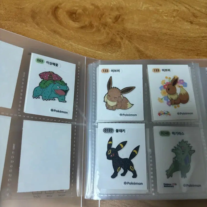 [BUNJANG] Pokemon Sticker Collection / 포켓몬 띠부실