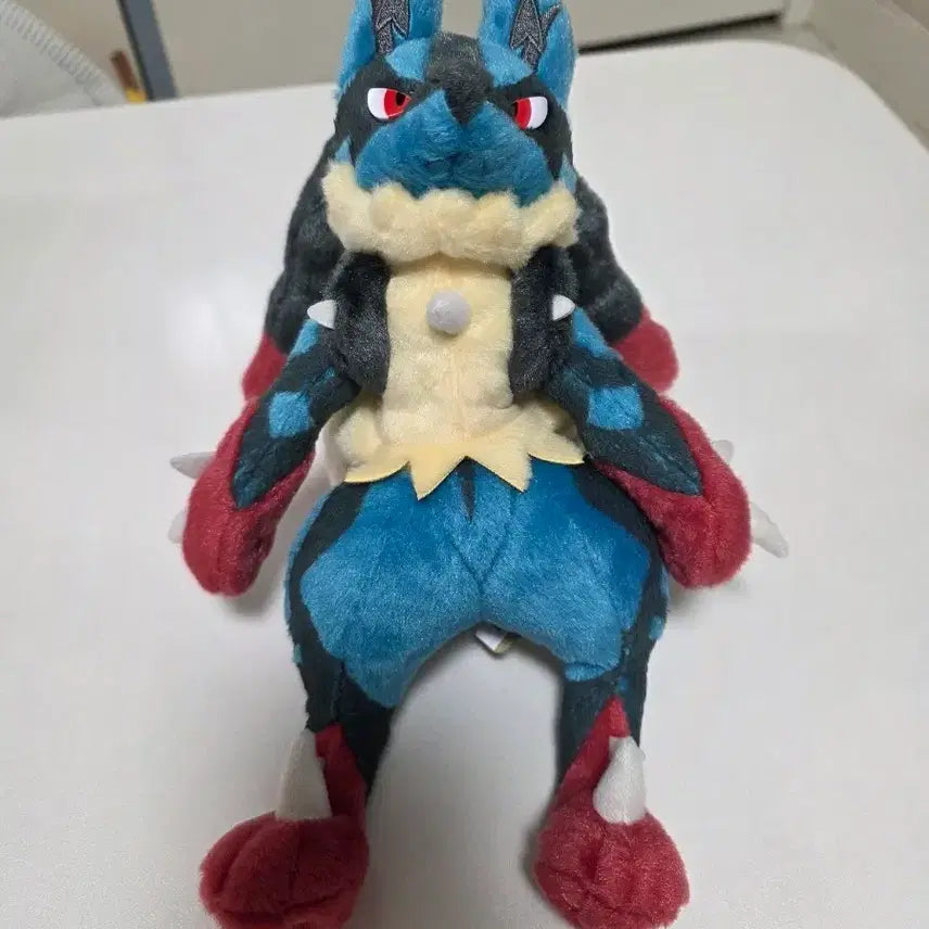 [BUNJANG] Pokemon Center Mega Lucario Plush / 포켓몬센터 메가루카리오 인형