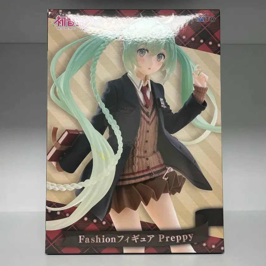 [BUNJANG] Taito Hatsune Miku School Uniform Figure / 하츠네 미쿠 피규어 타이토 교복 미쿠 패션 프레피