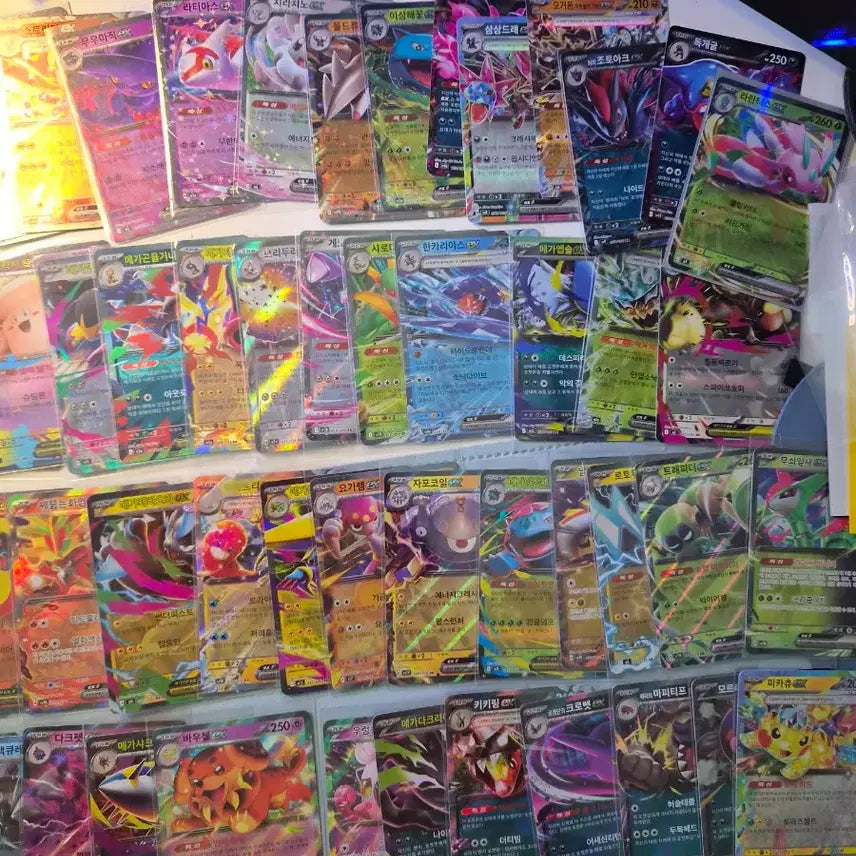 [BUNJANG] Pokemon Card EX RR Bundle Set (No Duplicates) / 포켓몬카드 ex rr 120장 가량 일괄 (노중복)
