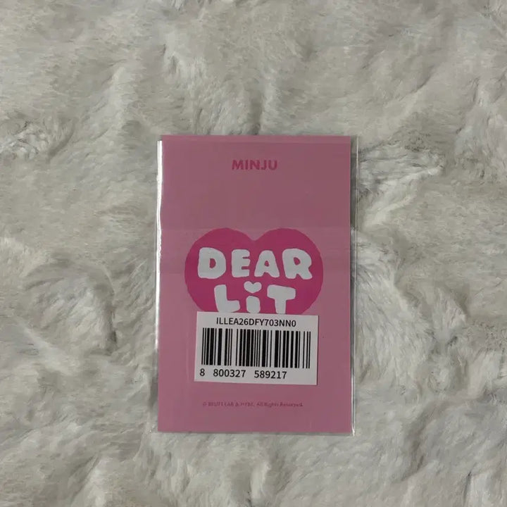 [BUNJANG] ILLIT "Dearly" 2nd Anniversary Lucky Draw Photocard - Minju / 아일릿 ilit 디어릿 오끼 2주년 2기 5만원 위버스샵 특전 부케 민주 포카 양도 판매