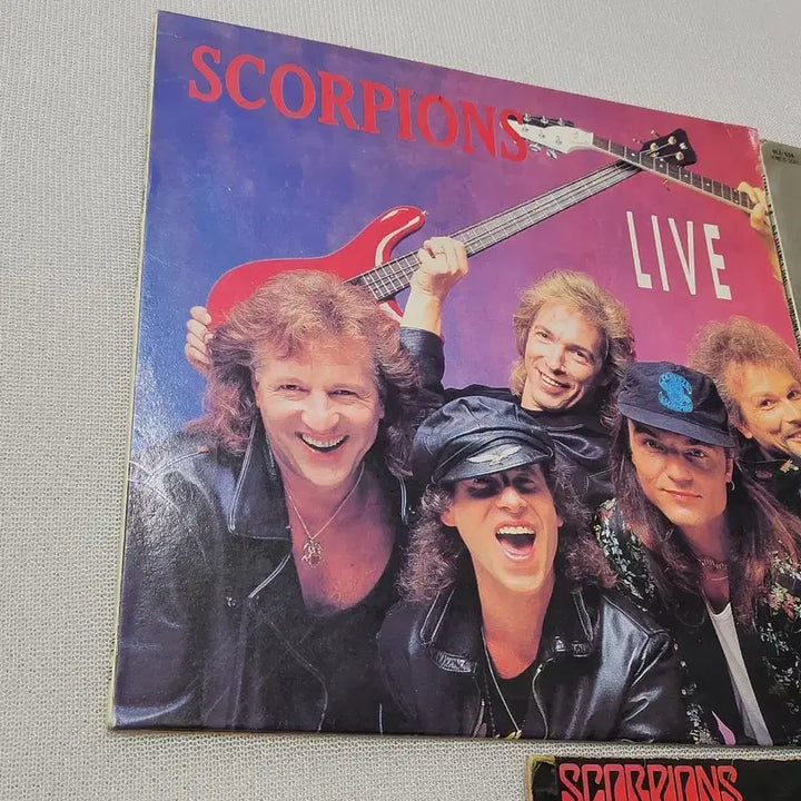 [BUNJANG] Scorpions Live / Love Drive LP 3 Record Bundle Set / Scorpions 라이브 / Love Drive 등 LP 3종 세트 일괄판매