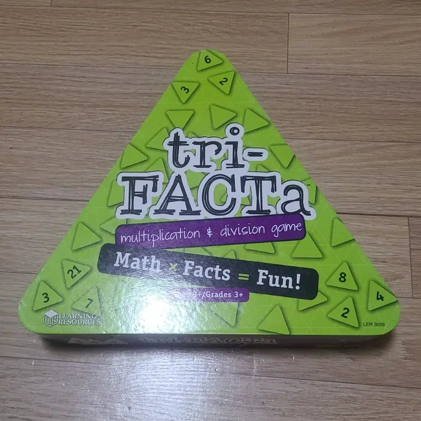 [BUNJANG] Tripecta Math Board Game / 수학 보드게임 트라이펙타