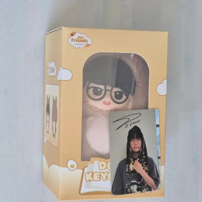 [BUNJANG] T1 Homeground Mini Friends Doran Plush + Photocard Bundle / 티원 홈그라운드 미니프렌즈 인형 도란 + 포카 양도판매