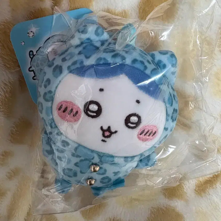 [BUNJANG] Chikawa Hachiwara Leopard Print Plush Doll / 돈키호테 호피 하치와레 누이 인형 치이카와