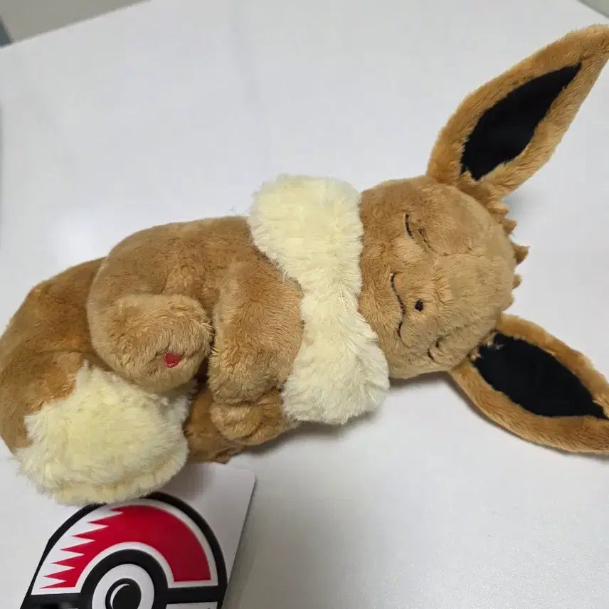 [BUNJANG] Pokemon Center Eevee Nap Plush / 낮잠 이브이 인형