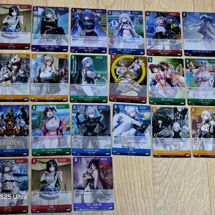 [BUNJANG] NİKE Wave to You Illustration R-Card Bundle Set (21 cards) / 니케 웨이브투유 일러스트 R카드 21장 일괄