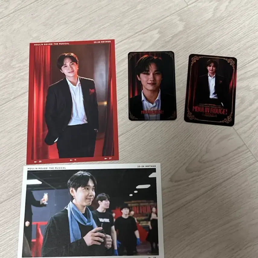 [BUNJANG] Moulin Rouge Musical Goods Lee Seok Hoon Bundle Set / 물랑루즈 뮤지컬 굿즈 (이석훈)일괄