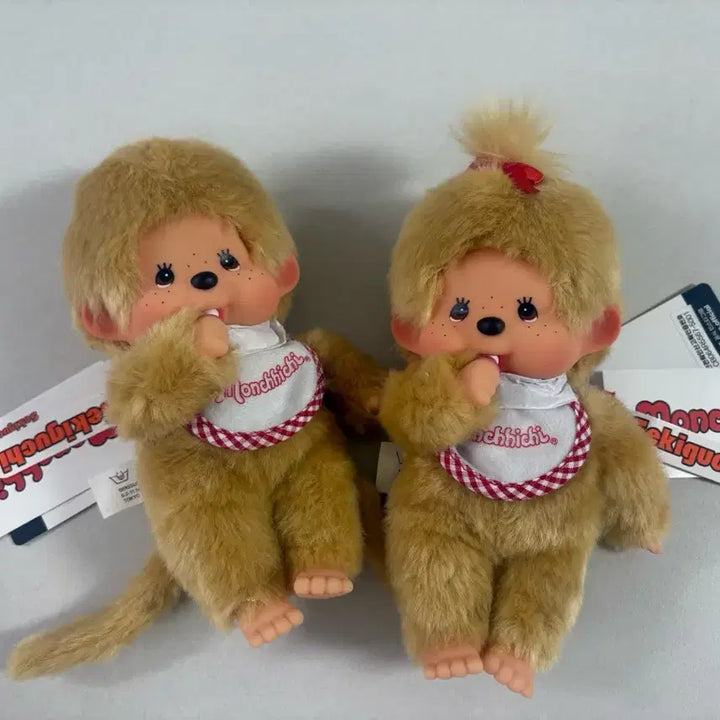 [BUNJANG] Monchhichi Premium Standard S Beige / 몬치치 정품 프리미엄 스탠다드 s-베이지