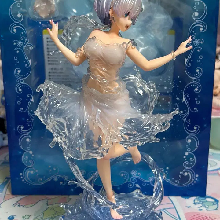 [BUNJANG] Rem Aqua Dress Figure / 렘 디자인코코 아쿠아드레스 피규어