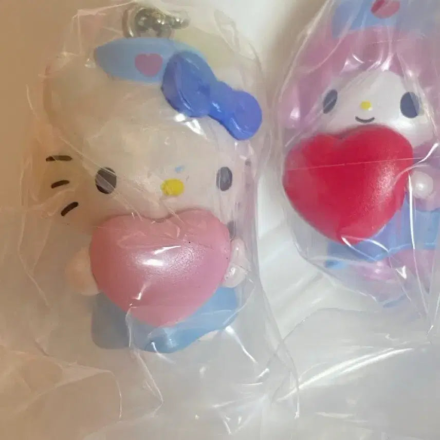 [BUNJANG] Sanrio Nurse Swing Mascot Gacha Set / 산리오 간호사 스윙 마스코트 가챠 4종 일괄