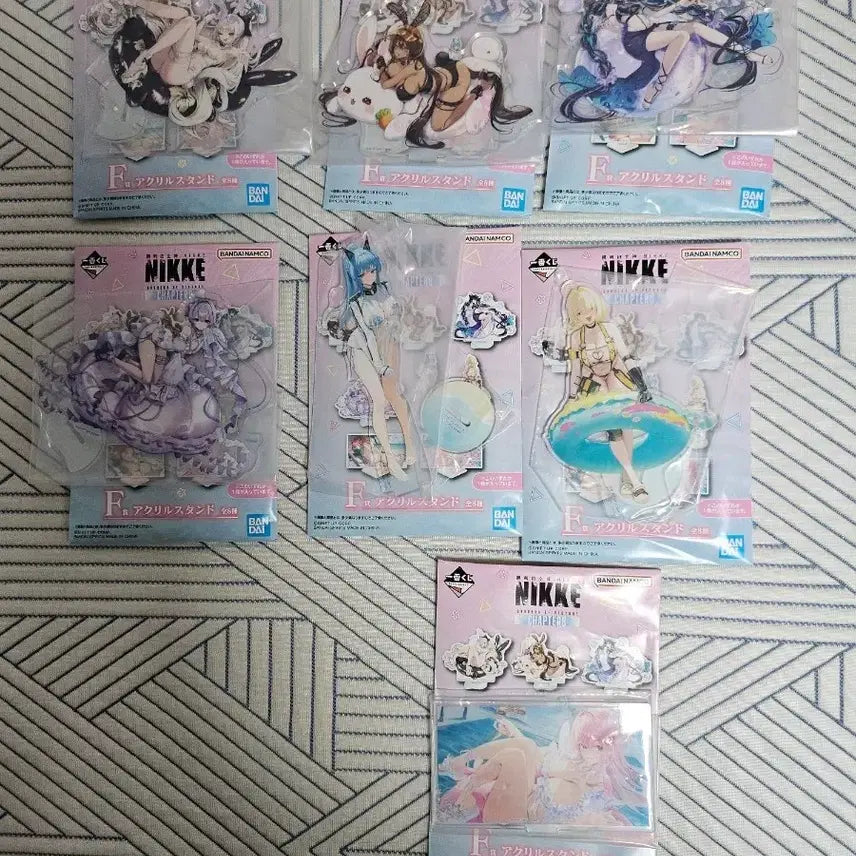 [BUNJANG] Niche Ichiban Kuji Part 8, Prize F Acrylic Stand Set / 니케 이치방쿠지 8탄 F상 아크릴스텐드 세트