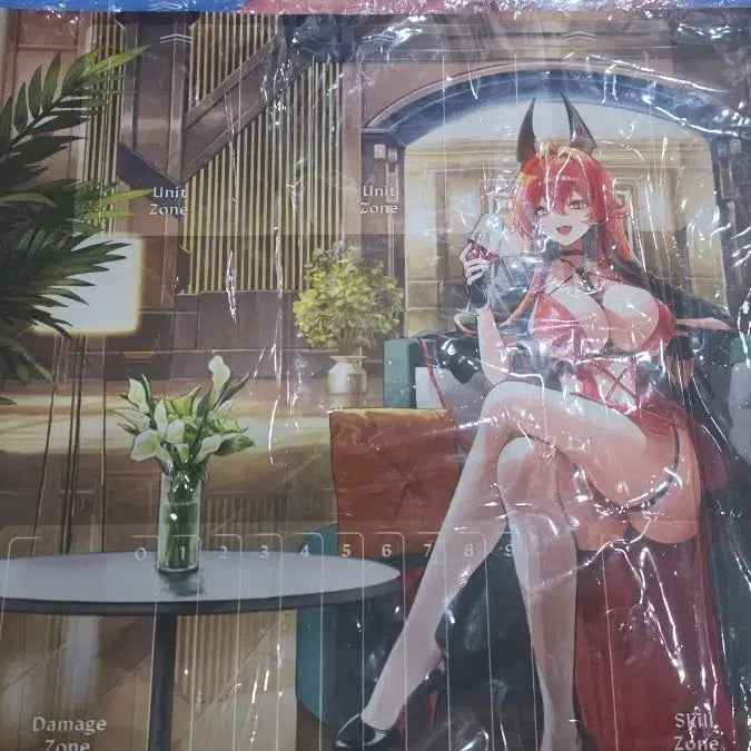 [BUNJANG] Red Hood Playmat (Nikke, Nibel Arena, Level Up) / 레드후드 플레이 매트 (니케,니벨아레나,레벨업매트)