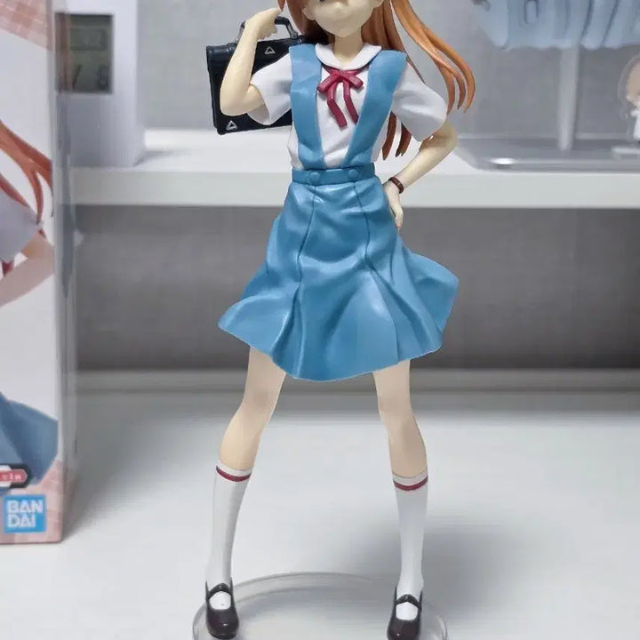 [BUNJANG] Evangelion Ichiban Kuji School Uniform Asuka Figure / 에반게리온 제일복권 B상 교복 아스카