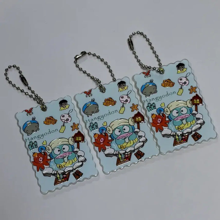 [BUNJANG] Hankyul Dong Pendant Keyring Set / 한교동 팬던트 키링 세트