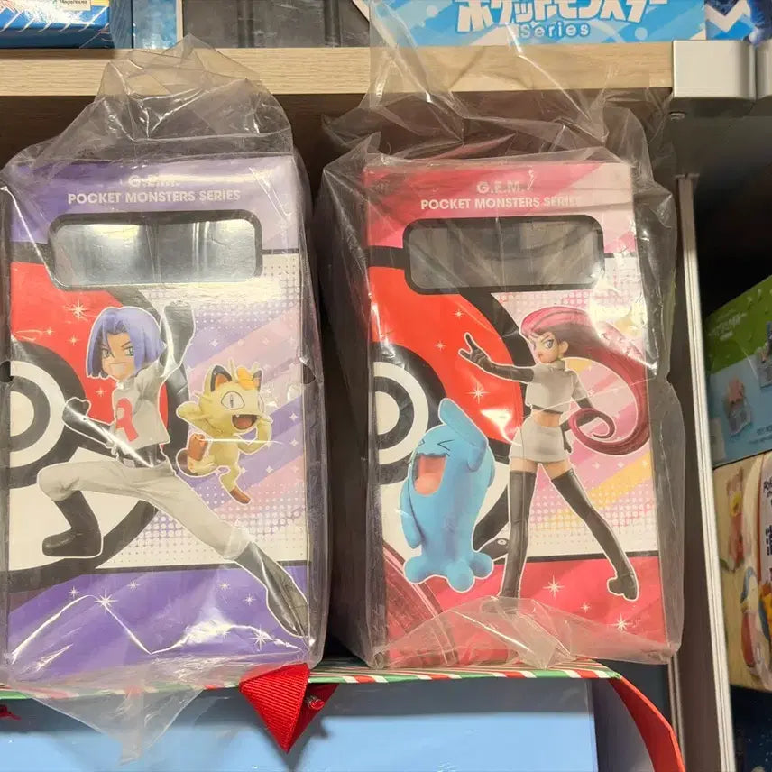 [BUNJANG] Pokemon G.E.M. Roy &amp; Jessie Set Figure / 포켓몬스터 G.E.M. 피규어 로이,로사 세트
