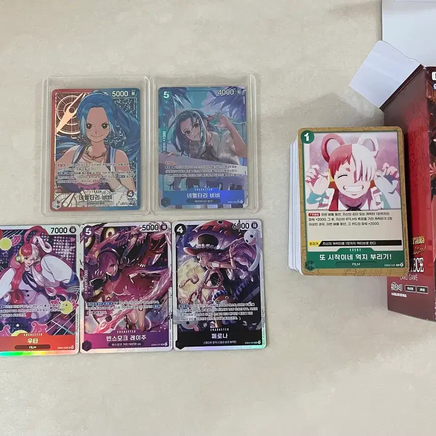 [BUNJANG] One Piece Heroines Hit Cards Bundle Set / [일괄] 원피스 카드 히로인즈 한박스 힛+일반카드