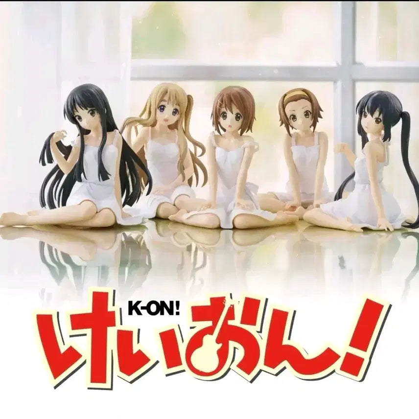 [BUNJANG] SEGA K-On! Yume Miyazato 5 Figure Set / 세가 케이온! 피규어 5종 세트 유메미리즈