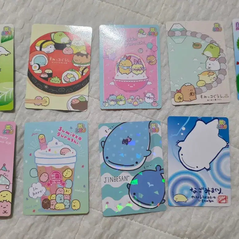[BUNJANG] San-X Character Card Set (18 Types) / 산엑스카드 18종