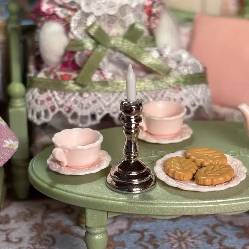 [BUNJANG] Miniature Candle Holder Accessory / 미니어처 양초 촛대 소품