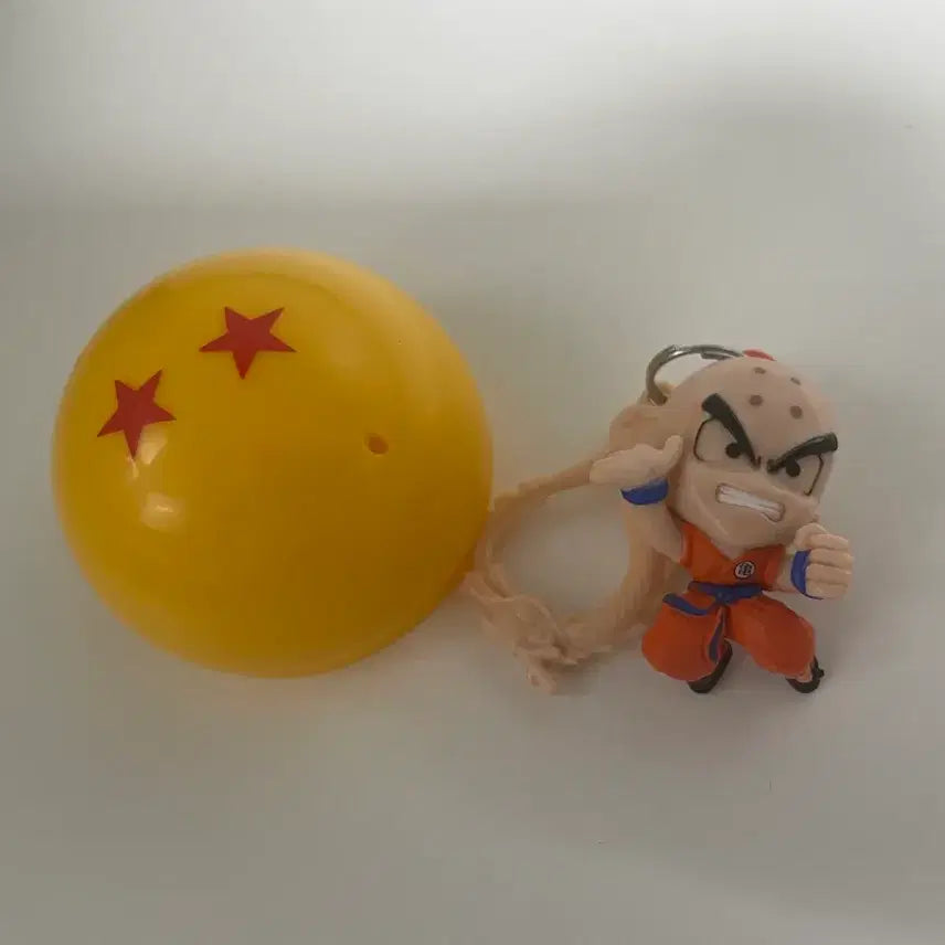 [BUNJANG] Dragon Ball Krillin Keychain / 드래곤볼 크리링 키링