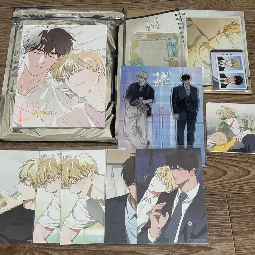 [BUNJANG] Love Conspiracy: The Winning Formula Goods Bundle / 모펀 카페 사랑도피전 짝사랑 필승법 굿즈 일괄