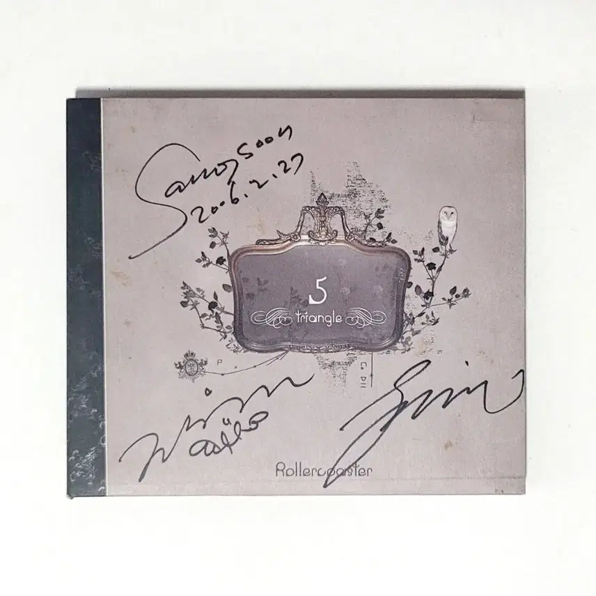 [BUNJANG] Rollercoaster The 5th Album Triangle Signed CD / [친필싸인반]롤러코스터 정규5집 트라이앵글 CD