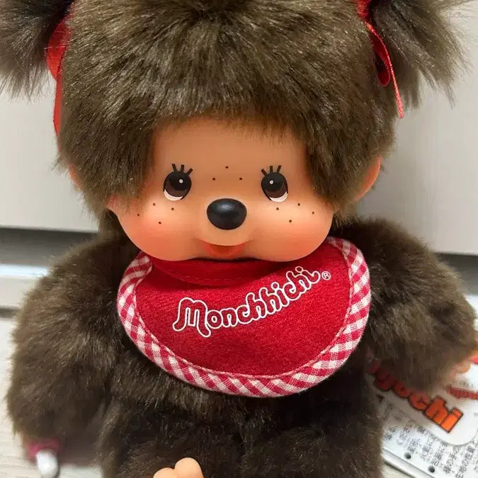 [BUNJANG] Monchhichi Pigtail Girl Doll S Size / 몬치치 양갈래 여아 S 사이즈