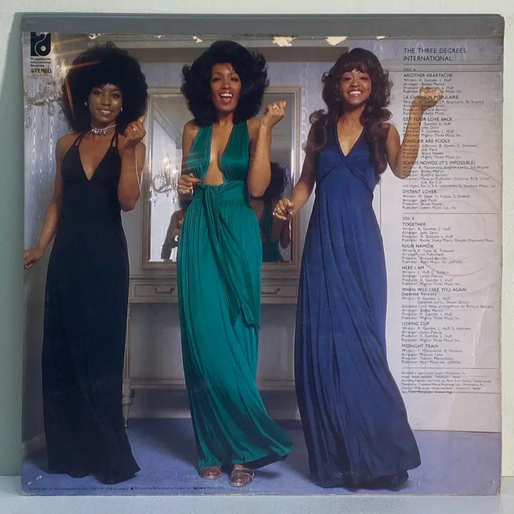 [BUNJANG] The Three Degrees International 1975 LP / (수입중고LP-소울) The Three Degrees -International
