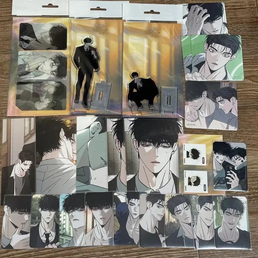 [BUNJANG] Tuniku Error Author Exhibition XX Acrylic Stand Lenticular Photocard Bundle Set / 투니크 오류작가전 비밀이 많은 XX 비많엑 아크릴 스탠드 렌티큘러 포카 일괄
