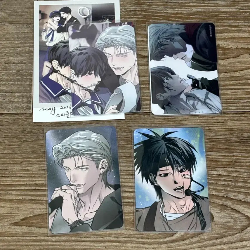 [BUNJANG] Resin Sparkles Black Horse Snap Pack Photocard Bundle Set / 레진 스파클즈 검은 목마 10만 원 특전 스냅팩 테마 포카 굿즈 일괄