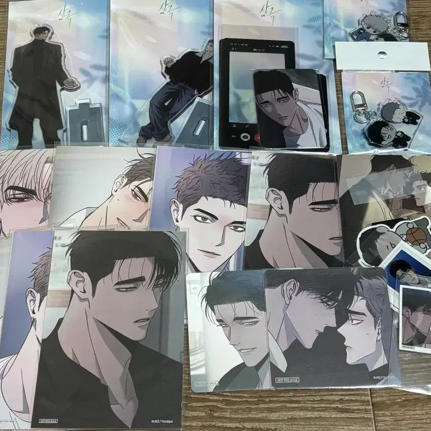 [BUNJANG] Toonique Error Writer Exhibition Sanggeuk Acrylic Stand Keyring Bundle Set / 투니크 오류작가전 상극 아크릴 스탠드 키링 비욘드 시그 분철 일괄