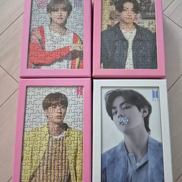 [BUNJANG] BTS Puzzle 4 Piece Bundle Set / 방탄소년단 퍼즐 4개 세트 일괄 배송비포함