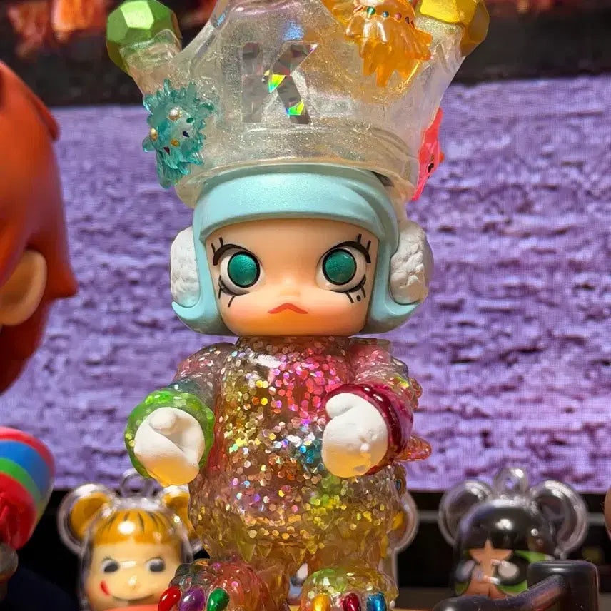[BUNJANG] Pop Mart x INSTINCTOY Molly Costume Series Super Secret Glacial Queen Molly / 팝마트 x 인스팅토이 몰리 코스튬 시리즈 슈퍼 시크릿 아이스 이로전 몰리(글레이셜 퀸)
