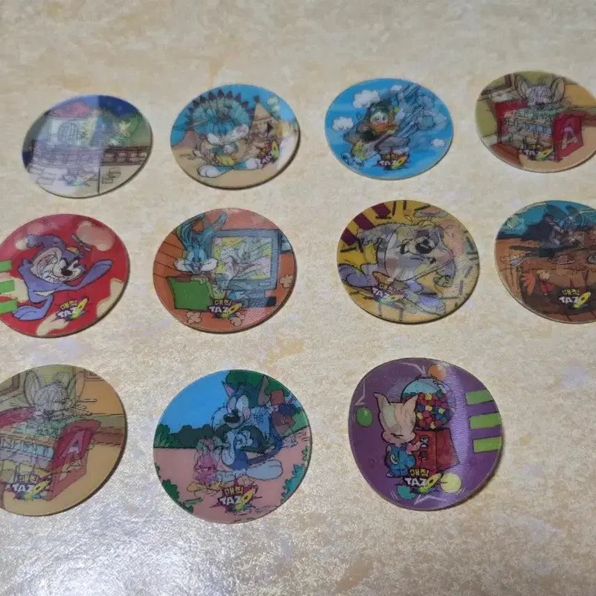 [BUNJANG] Vintage Tazos Bundle Set / 고전 각종 따조 일괄 판매
