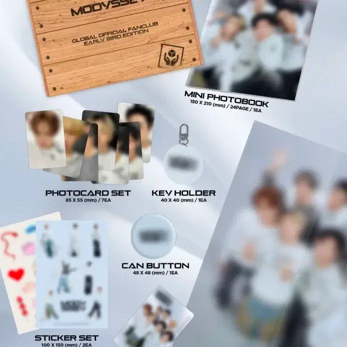 [BUNJANG] Modyssey Fanclub Kit Home Race Meetup Edition Photocard / 모디세이 modyssey 팬클럽 키트 홈레이스 밋그 입장포카