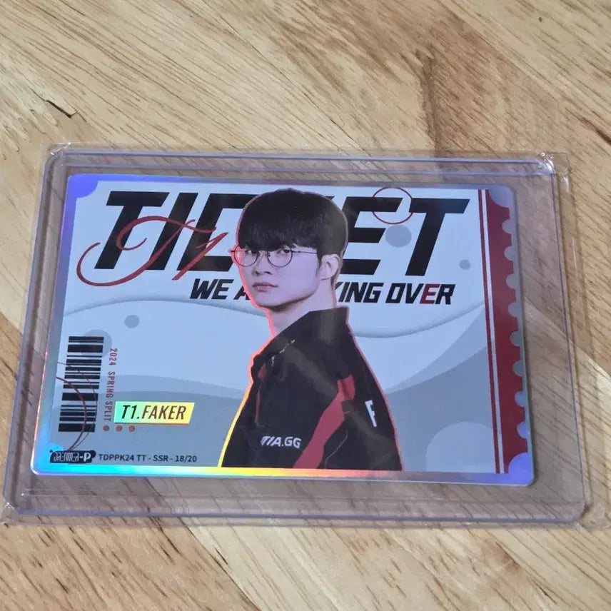 [BUNJANG] T1 Faker 2024 Spring Split Limited Edition Photocard / T1 페이커 2024 스프링 스플릿 한정판 포토카드