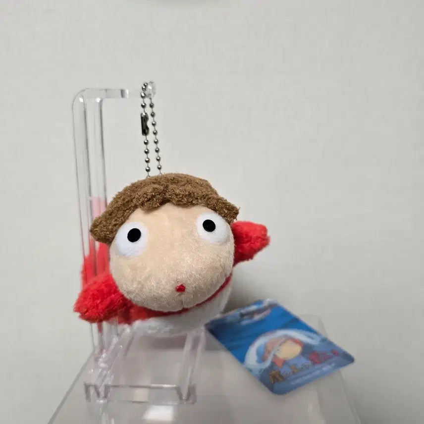 [BUNJANG] Studio Ghibli Ponyo Plush Keychain / 지브리 정품 벼랑 위의 포뇨 인형 키링