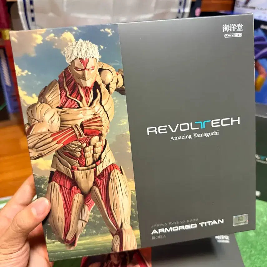 [BUNJANG] Attack on Titan Revoltech 4-Type Bundle Set / 진격의 거인 리볼텍 피규어 4종 일괄 판매합니다.